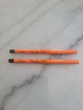 2) Eyeliner 1 Espresso Brown & 1 Jet Black - NEW By LWYA NOT SEALED